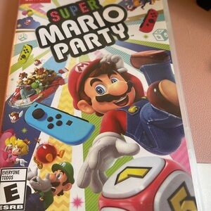 Super Mario Party Nintendo switch game